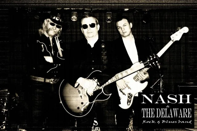 Le groupe Nash & The Delaware, avec Yaovann à la basse