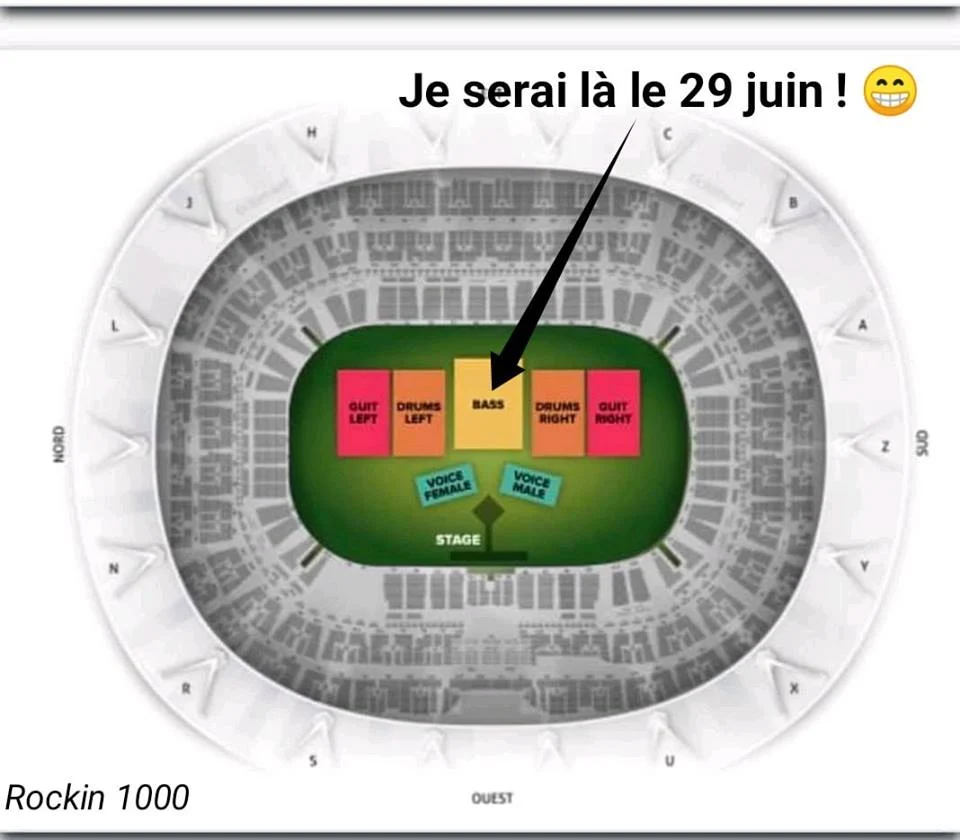 Je vais jouer au Stade de France !!!