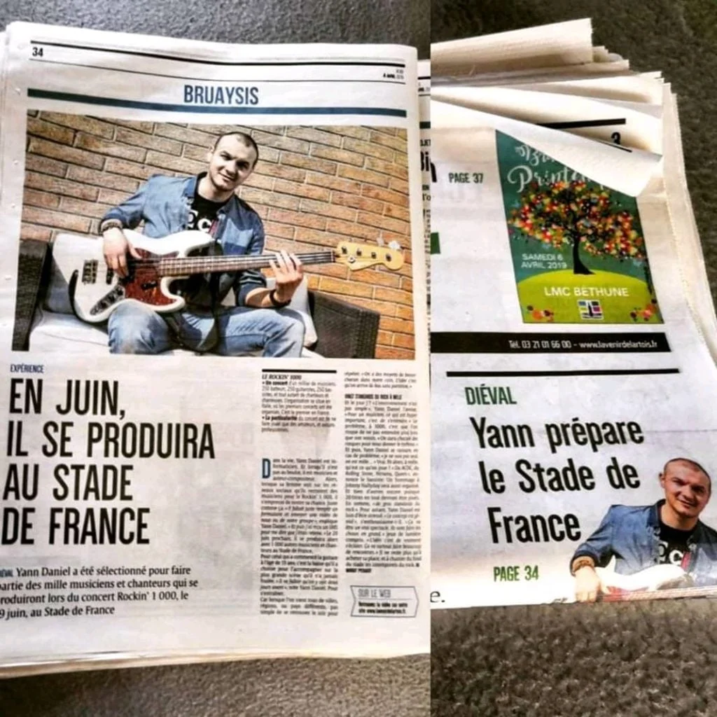 Article sympa dans l'Avenir de l'Artois