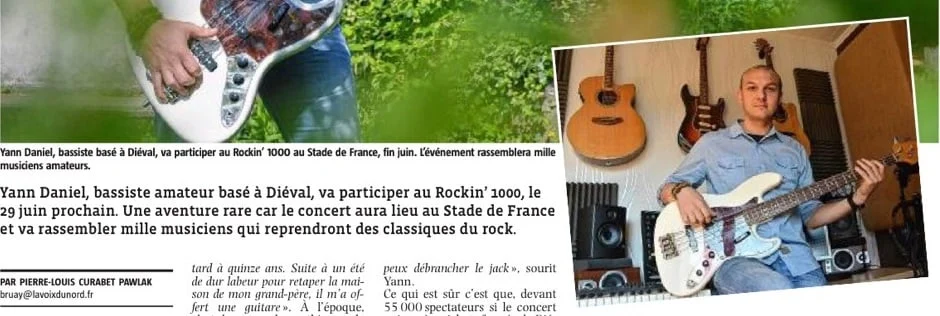 Interview par La Voix du Nord